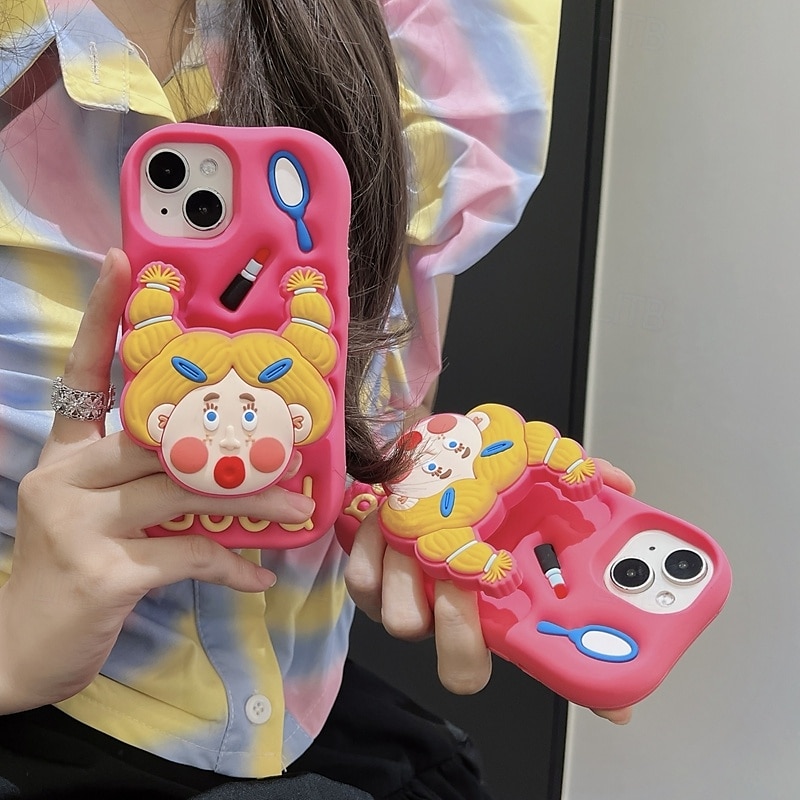 Phone Case For iPhone 16 iPhone 16 Pro iPhone 16 Pro Max iPhone 15 Pro Max iPhone 14 Pro Max iPhone 13 12 Pro Max Back Cover Shockproof Retro Silicone 2025 - $15.99 –P10