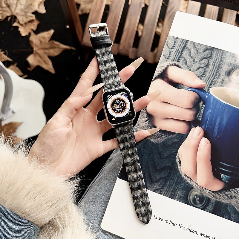 حلقة فردية متوافق مع Apple Watchband 38 مم 40 مم 41 مم 42 مم 44 مم 45 مم 49 مم قابل للتعديل القماش استبدال حزام الساعة إلى iwatch Ultra 2 Series 9 8 7 SE 6 5 4 3 2 1 2025 - $19.99 –P11