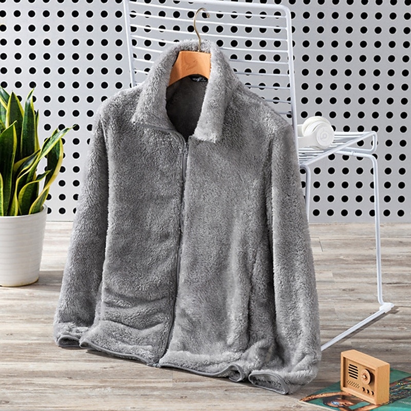 Mulheres Jaqueta de Trilha Inverno Ao ar livre Térmico / Quente A Prova de Vento Jaquetas em Velocino Jaqueta corta-vento Viajar Rosa Claro Preto Branco Rosa claro Cinzento Claro de 2025 por $25.99 –P8