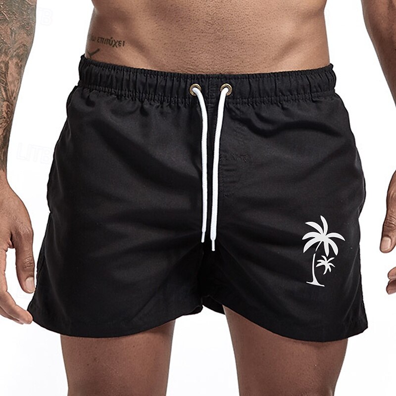 Men's Swim Trunks Swim Shorts Board Shorts Bathing Suit Drawstring Mesh Lining with Pockets Swimming Surfing Beach Water Sports Printed Summer Spring 2025 - $12.99 –P8