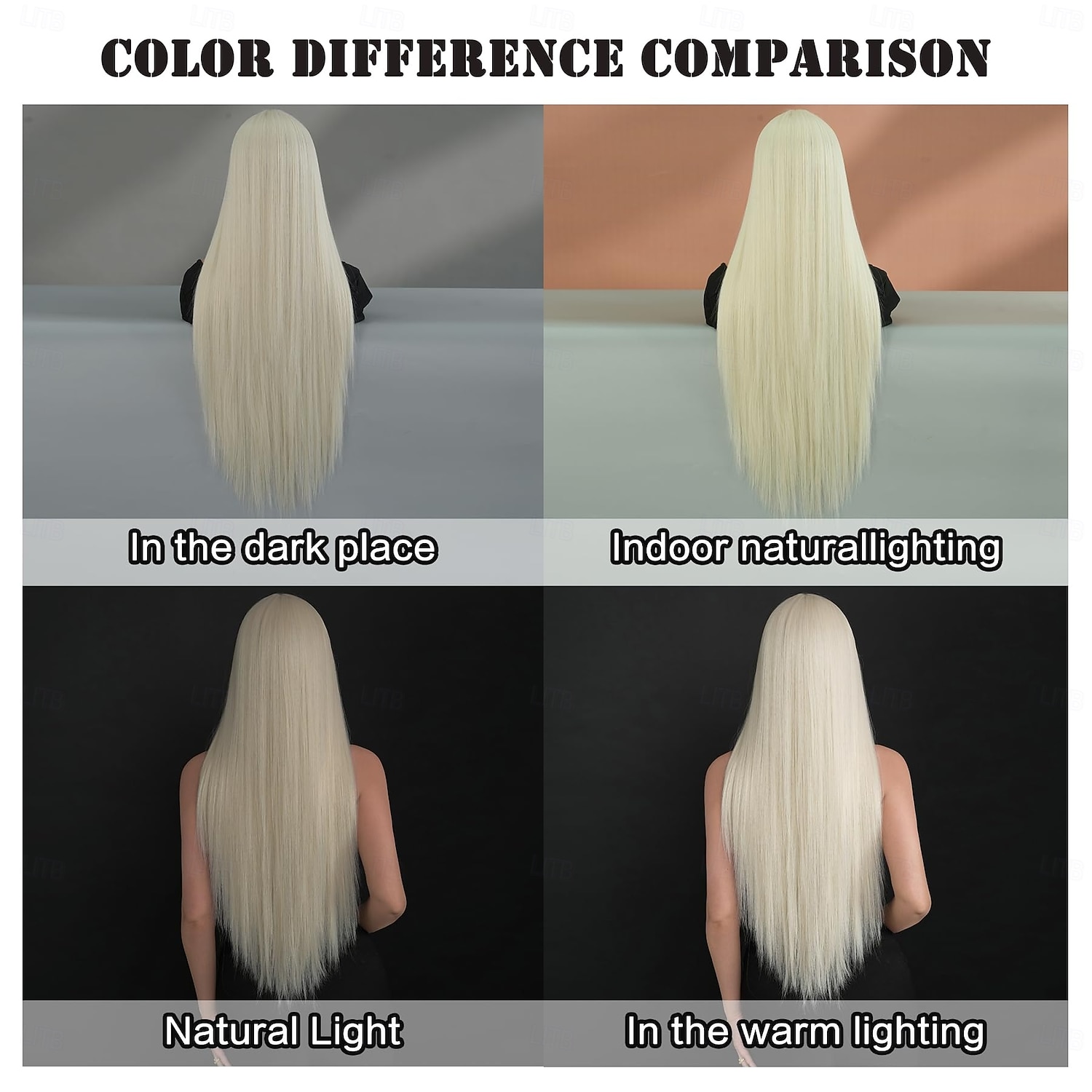 Super Long  Wigs Natural Heat Resistant Fiber Synthetic Layered Straight Midlle Part Wigs Women Wigs for Holiday Festival Daily Party Daily Used 2026 - $19.99 –P5
