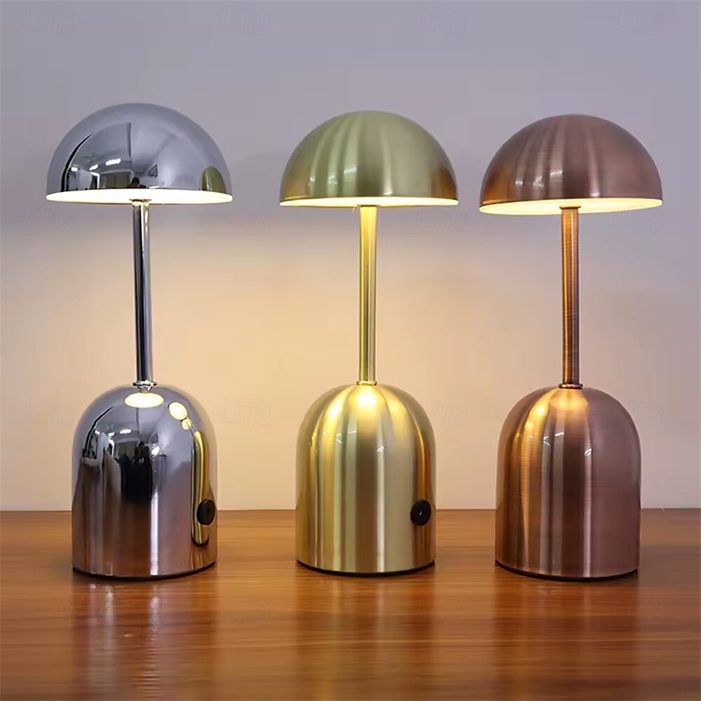 lampada da scrivania a led in ferro ricaricabile con usb &regolazione tricolore per impieghi gravosi per bar ristorante del 2025 a $56.99 –P3