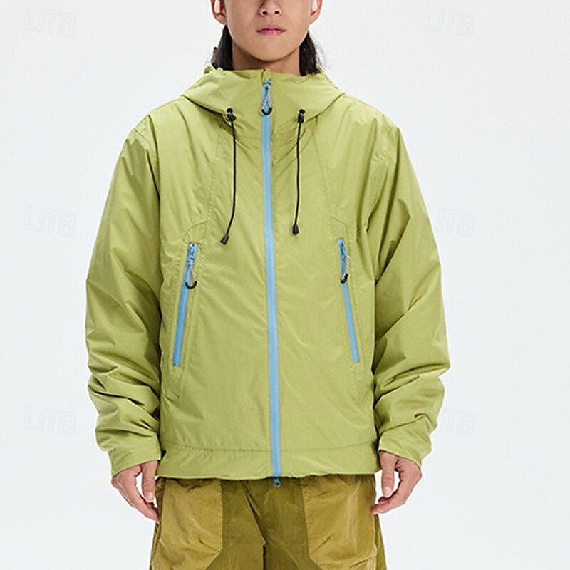 Homens Jaqueta Softshell Jaqueta de Trilha Inverno Ao ar livre Térmico / Quente A Prova de Vento Impermeável Jaquetas 3-em-1 Jaqueta de Inverno Jaqueta corta-vento Viajar Preto Cinzento Claro Verde de 2025 por $141.99 –P5