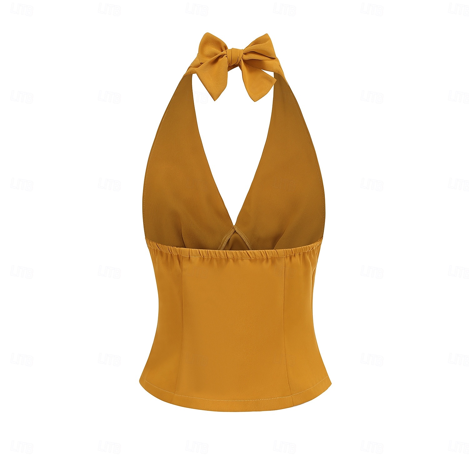 Retro Vintage 1950s Crop Top Halter Fancy Dress Women's Masquerade Event / Party Bachelorette Party Festival Adults' Top 2026 - $24.99 –P13