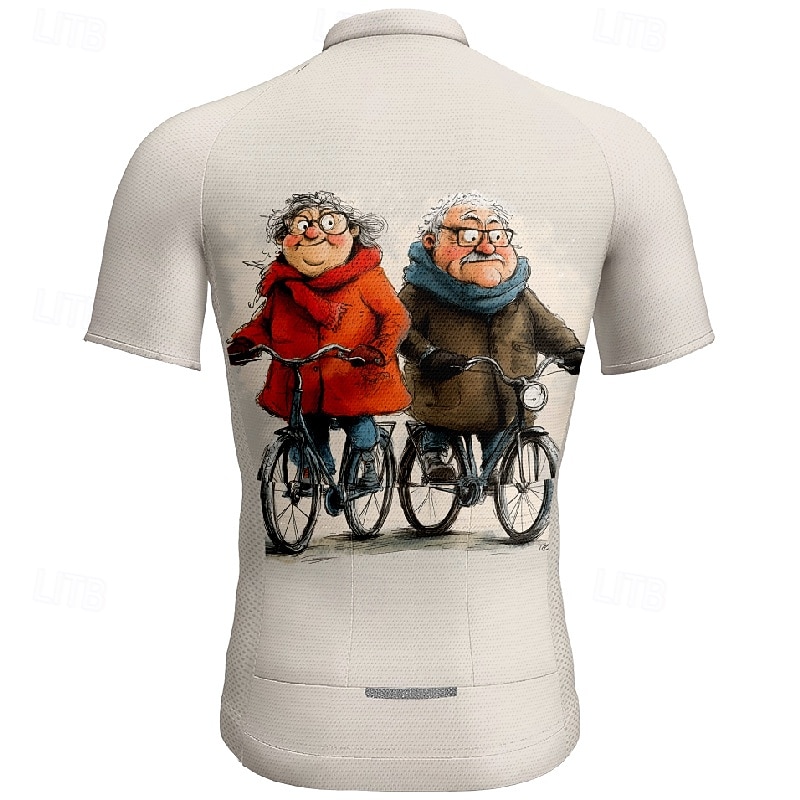 Homens Camisa para Ciclismo Gráfico Manga Curta Moto Camiseta Camisa / Roupas Para Esporte com 3 bolsos traseiros Ciclismo de Montanha Secagem Rápida Design Anatômico Capilaridade Respirável Esportes de 2026 por $30.99 –P16