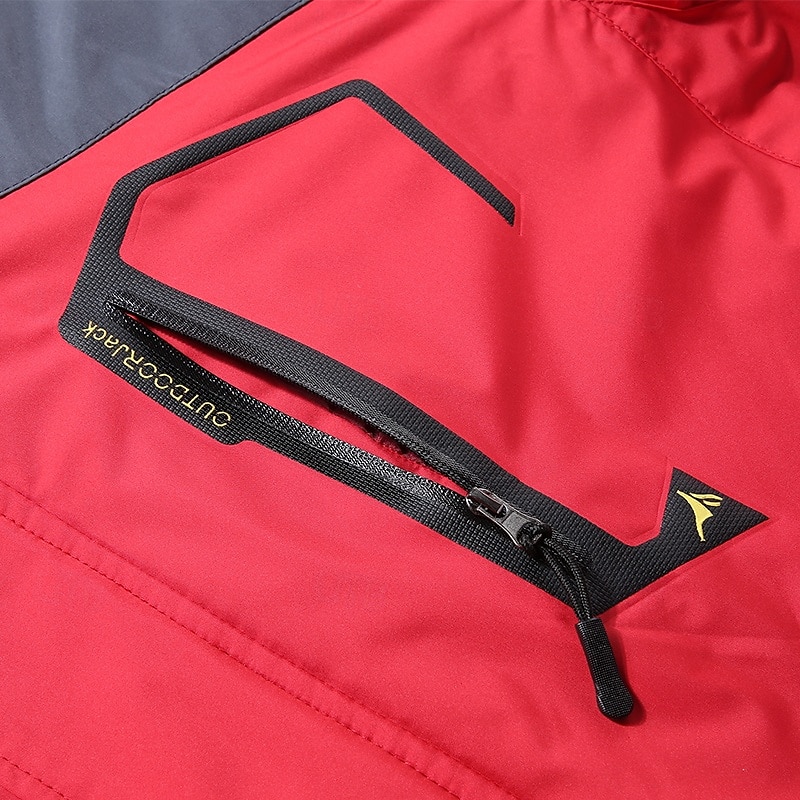 Ανδρικά Χειμωνιάτικα μπουφάν Μπουφάν fleece Αδιάβροχο Jachetă de Drumeție ΕΞΩΤΕΡΙΚΟΥ ΧΩΡΟΥ Καθημερινά Ρούχα Ζεστό Τσέπη Φθινόπωρο Χειμώνας Συνδυασμός Χρωμάτων Μοντέρνα Κομψό στυλ street Με Κουκούλα 2026 - $61.99 –P6