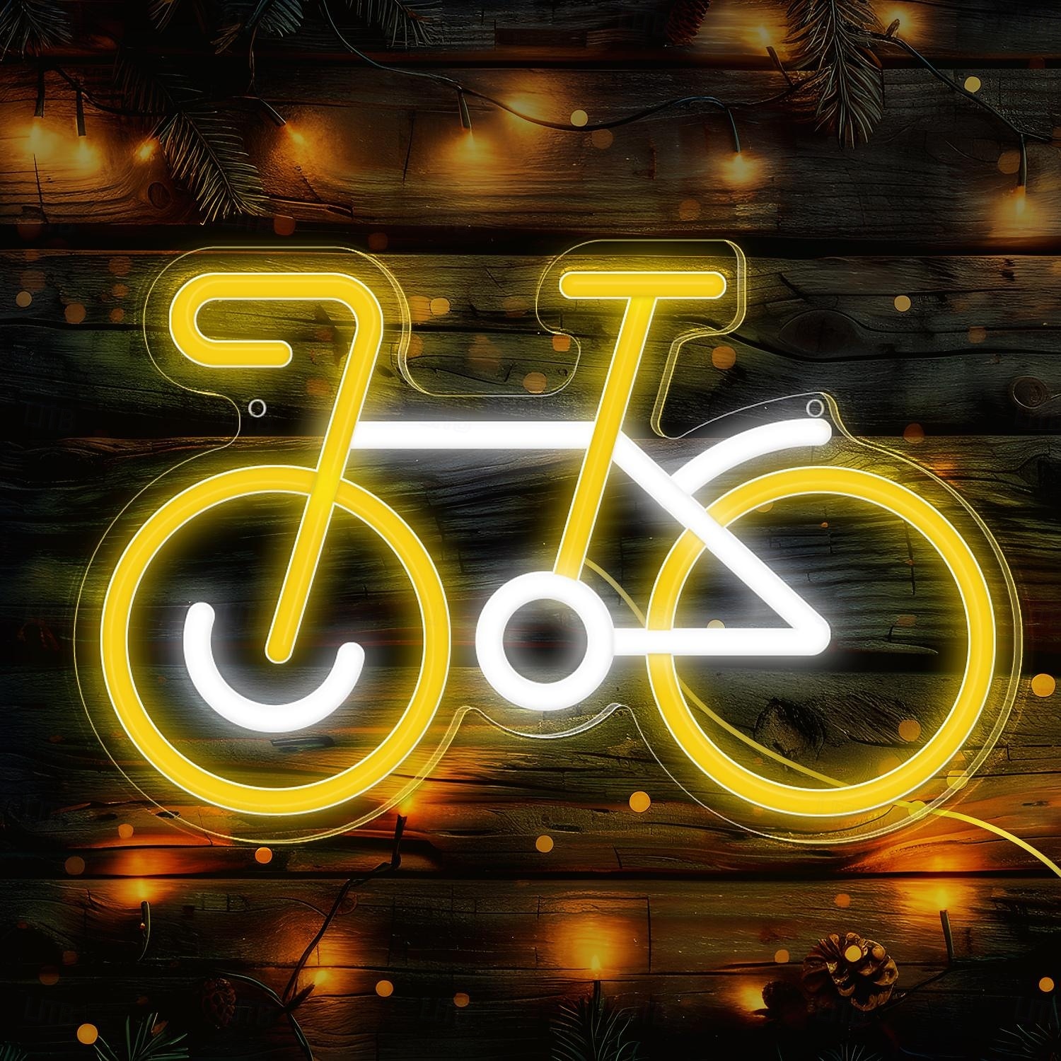 لافتة نيون للدراجة بسيطة، لافتة نيون للدراجة 5 فولت تعمل بالطاقة عبر USB للديكور المنزلي، غرفة المعيشة، ديكور المنزل، ديكور تمثال للطاولة الجانبية، ديكور جداري فني للدراجة 2026 - $55.99 –P5