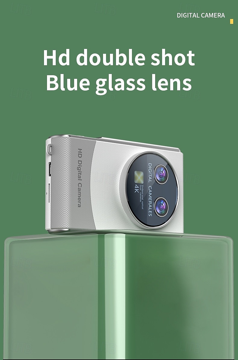 Digital Camera with Zoom Dual Cameras Auto Focus Vlogging Selfie for Travel Camera Auto Focus 2025 - $87.99 –P4