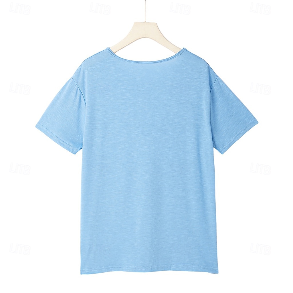 Men's Linen-like T Shirt Moisture Wicking Shirts Plain V Neck Street Causal Short Sleeve V Neck Vintage Clothing Apparel Retro Basic Casual Comfortable 2025 - $12.99 –P3