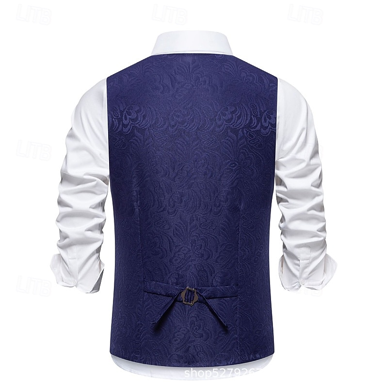 Retro Řvoucí 20s 20. léta 20. století Kamizelka Vesta Velký Gatsby Gentleman Retro Pánské Vánoce předvečer Všech svatých Karneval Výkon loučení se svobodou nevěsty Festival Dospělé Vesta Celý rok 2025 - $26.99 –P9