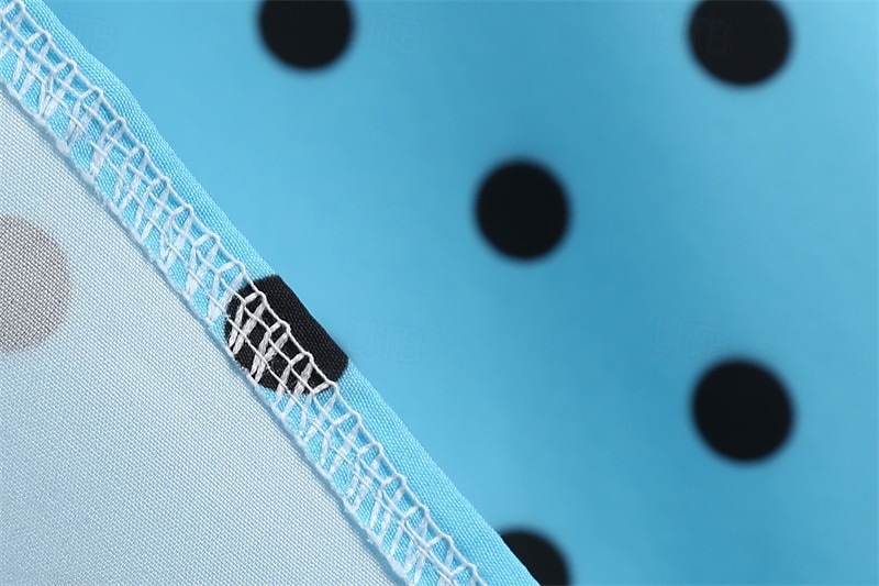Elegant Classical 1950s Dress Polka Dot A-Line Women's Valentine's Day Event / Party Date Tea Party Adults' Dress Spring & Summer 2025 - GBP £15 –P18