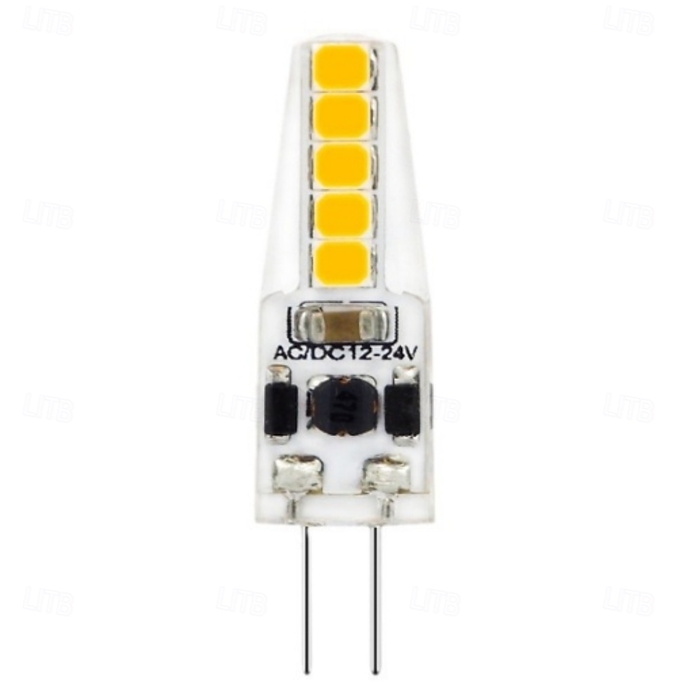 ampoules LED G4 à deux broches 3 W AC/DC 12-24 V, à intensité variable pour paysage, sous armoire, &éclairage de lustre 10pcs de 2025 ? $36.99 –P1