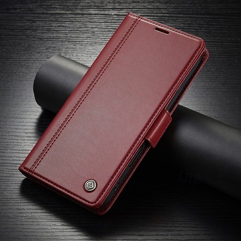 Phone Case For iPhone 16 Pro Max Plus iPhone 15 Pro Max Plus iPhone 14 13 12 11 Pro Max Plus Mini Flip Cover with Stand Holder Card Slot Shockproof Retro TPU PU Leather 2025 - $16.99 –P10