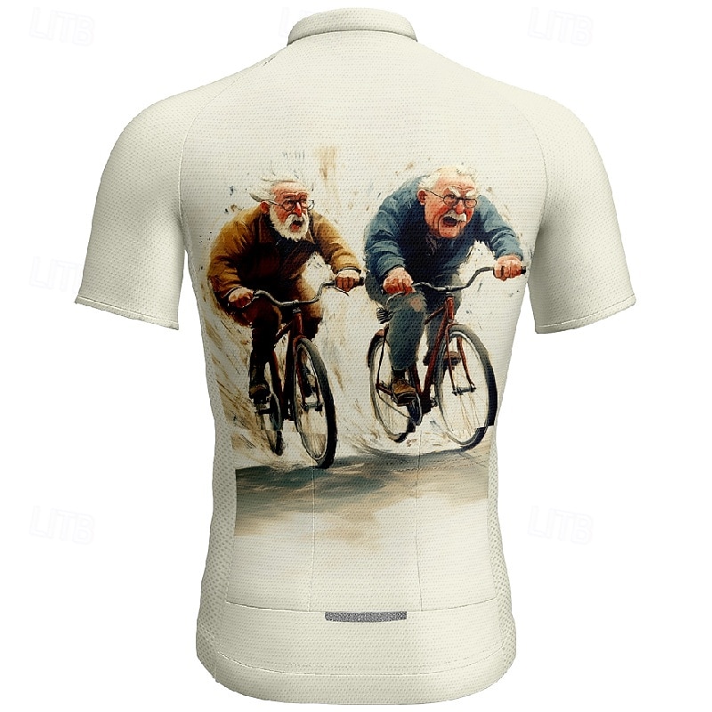 Homens Camisa para Ciclismo Gráfico Manga Curta Moto Camiseta Camisa / Roupas Para Esporte com 3 bolsos traseiros Ciclismo de Montanha Secagem Rápida Design Anatômico Capilaridade Respirável Esportes de 2026 por $30.99 –P7