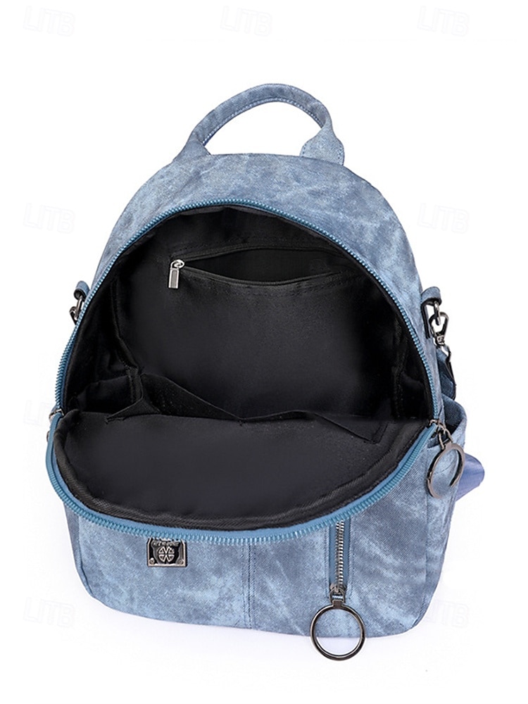 Wandelbarer Damen-Rucksack aus Kunstleder in Braun mit verstellbaren Riemen, mehreren Tragevarianten und Reißverschlusstaschen – ideal für Reisen, Arbeit und den täglichen Gebrauch 2025 - $42.99 –P8