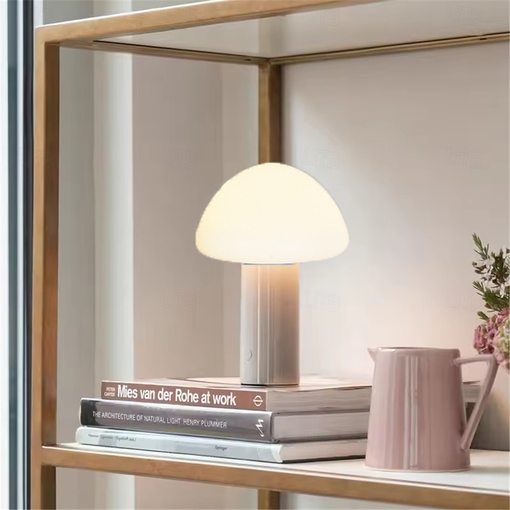 LED Mushroom Desk Lamp - USB Powered with Touch Color Dimming for Outdoor Camping Indoor Kitchen Use 2025 - $65.99 –P8