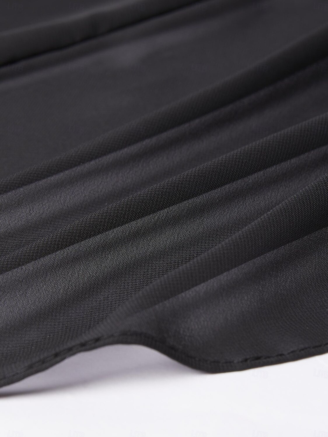 A-Linien-Kleid für die Mutter der Braut in Übergröße, U-Boot-Ausschnitt, bodenlang, Chiffon, Spitze, halbe Ärmel mit drapierten Applikationen, 2025 2025 - $152.99 –P8
