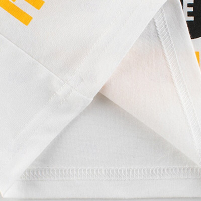 Paquets multiples 2 pièces Garçon Col Ras du Cou manche longue Vert jaune. T shirt T-shirt Imprimer Graphic Vacances Usage quotidien 100% Coton Printemps & Automne de 2025 ? $19.99 –P6