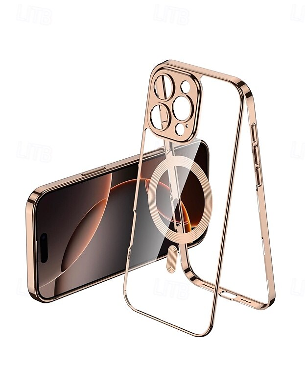 teléfono Funda Para iPhone 16 Pro Max Plus iPhone 15 Pro Max Plus iPhone 15 Pro Max Funda Trasera con Soporte Magnética Soporte de carga inalámbrica Retro ordenador personal 2025 - $23.99 –P5