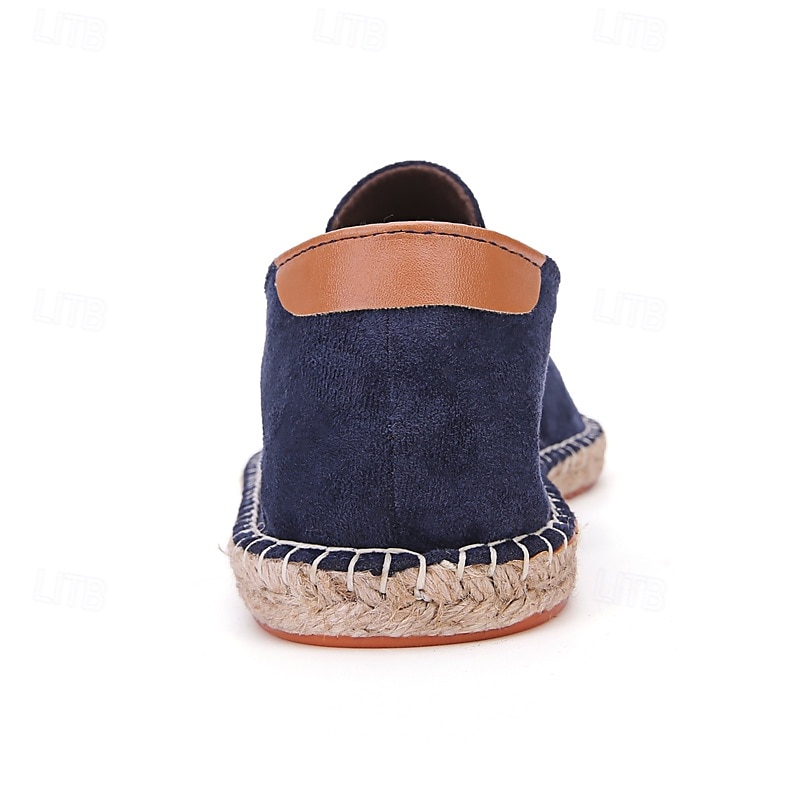 ανδρικά casual slip-on παπούτσια εσπαντρίγιας με μαλακό πάνινο επάνω μέρος και άνετη σόλα από γιούτα, τέλεια για καλοκαίρι, παραλία και καθημερινή χρήση 2025 - $34.99 –P7