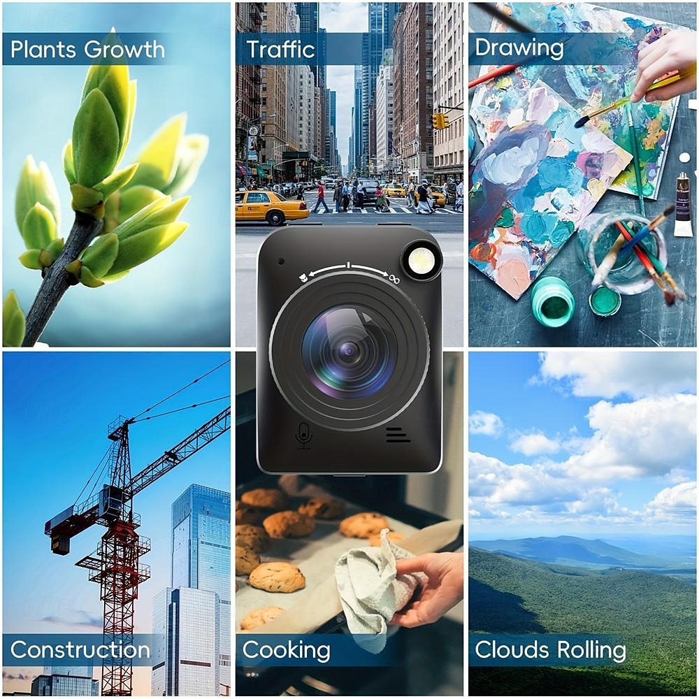 4K 32MP Time Lapse Camera Waterproof Mini Digital Camera Outdoor FHD Timelapse Camera 2025 - $279.99 –P4