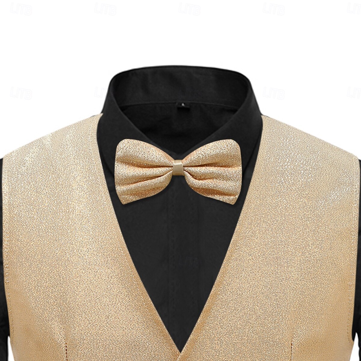 Retro Řvoucí 20s 20. léta 20. století Kamizelka Vesta Motýlek Velký Gatsby Gentleman Flitry Retro Pánské Vánoce předvečer Všech svatých Karneval Výkon loučení se svobodou nevěsty Festival Dospělé 2025 - $31.99 –P7