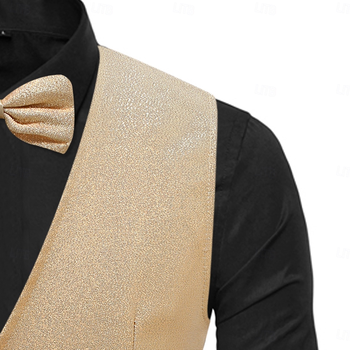 Retro Řvoucí 20s 20. léta 20. století Kamizelka Vesta Motýlek Velký Gatsby Gentleman Flitry Retro Pánské Vánoce předvečer Všech svatých Karneval Výkon loučení se svobodou nevěsty Festival Dospělé 2025 - $31.99 –P10