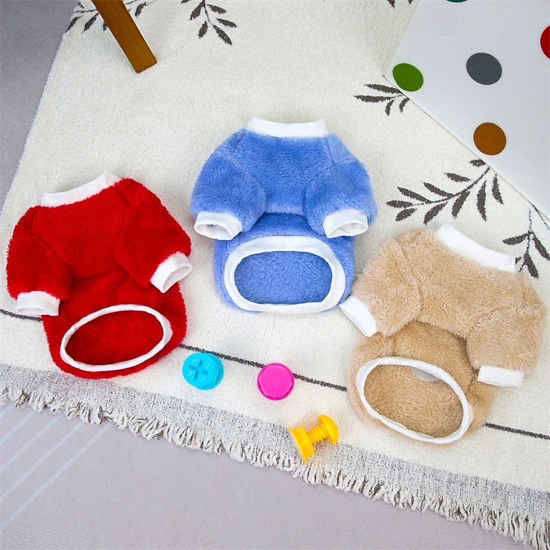 Hunder Katter Gensere Fritid hverdag Fritid Vinter Varm Myk Bekvem Hverdag Fritid / hverdag Katt Hund Husky Labrador malamute 2025 - $13.99 –P2