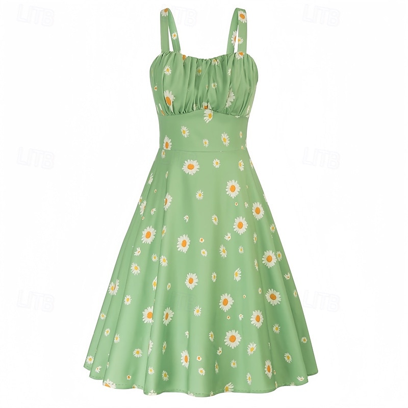 Elegáns Κλασσική 1950-es Ruhák A-vonalú Női Valentin nap Esemény / Buli Randi Zsúr Felnőttek Ruha Tavaszi nyár 2025 - $24.99 –P11