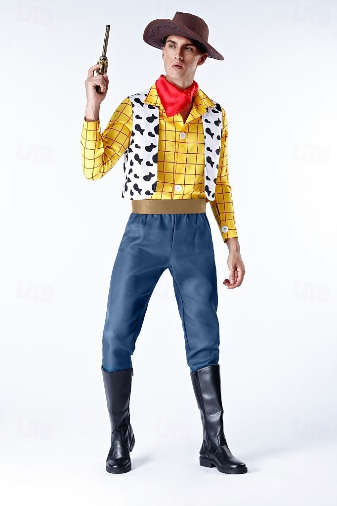 Příběh hraček Dřevnatý Cosplay kostým Halloween rekvizity Maškarní Anime předvečer Všech svatých Filmové kostýmy for Pánské Dospívající Dospělé Vánoce předvečer Všech svatých Nový rok 2025 - $60.99 –P2