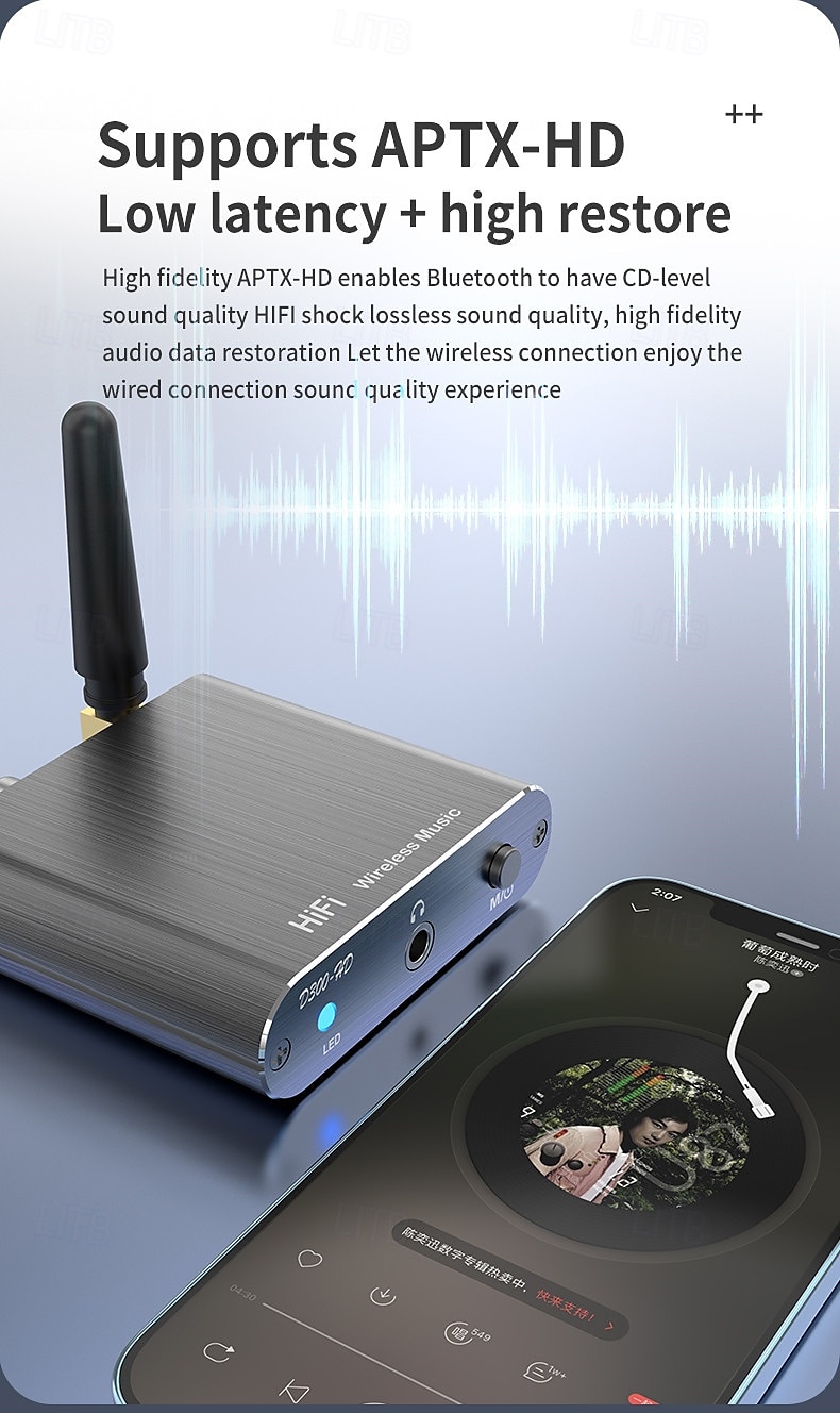 D300 Передатчик Bluetooth Bluetooth 5.0 Оптический аудиоинтерфейс 2025 - $47.99 –P8