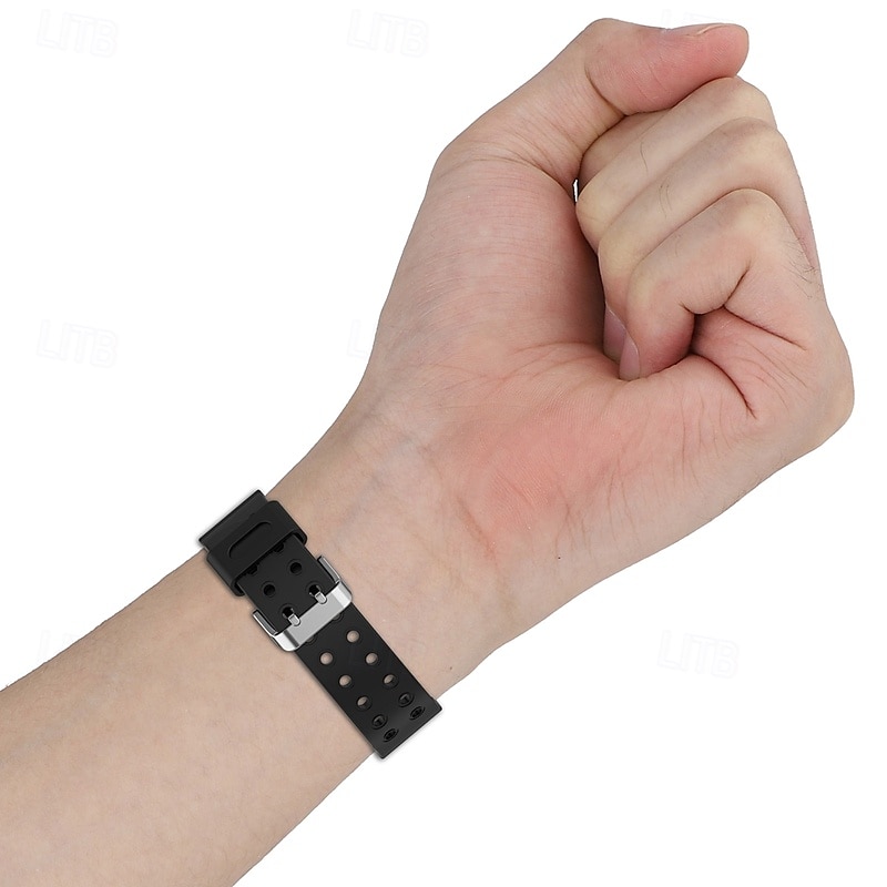 Klockarmband för Samsung Galaxy Watch 6 40/44mm Silikon Ersättning Rem Justerbar Sportband Armband 2025 - $13.99 -P5