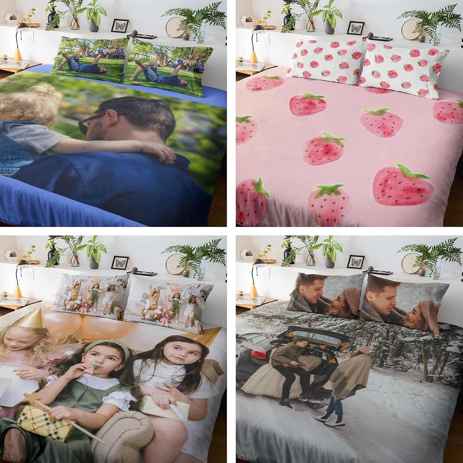 Graduation Personalized Duvet Cover Wedding Design Best Graduation Gift Custom Bedding 3pcs Sets with Photo Text Customized Gifts Comforter Set with 2 Pillowcases 2026 - $25.99 –P8