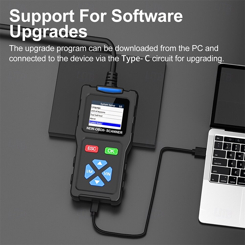 OBD2 Scanner Diagnostic Tool Battery Tester Vehicles Check Engine Malfunction Code Reader with Reset OBD II Car Scanner&Tester Diagnostic Tools 2025 - $38.99 –P3