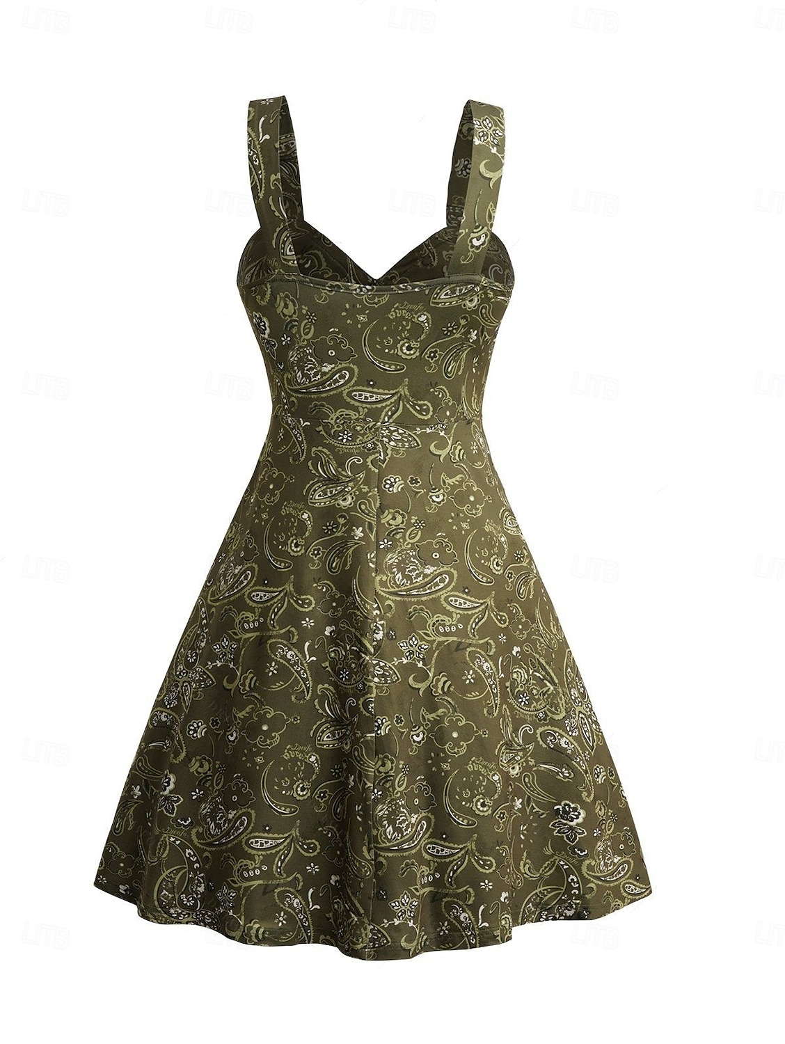 Retro Vintage 1950er Vintage-Kleid Kleid Maskerade Damen Karneval Neujahr Maskerade Alltagstauglich Junggesellinnenabschiedsparty Erwachsene Kleid 2025 - $24.99 –P2