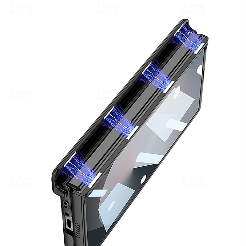 telefono Custodia Per Samsung Galaxy Z Fold 6 Copertura Posteriore Magnetico Resistente agli urti Retrò PC del 2025 a $25.99 –P5