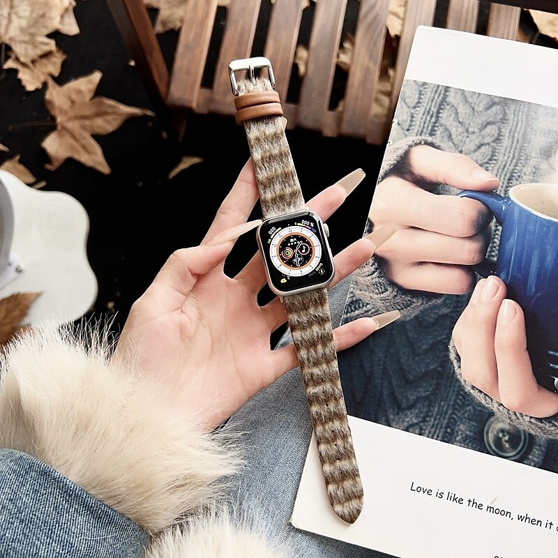 حلقة فردية متوافق مع Apple Watchband 38 مم 40 مم 41 مم 42 مم 44 مم 45 مم 49 مم قابل للتعديل القماش استبدال حزام الساعة إلى iwatch Ultra 2 Series 9 8 7 SE 6 5 4 3 2 1 2025 - $19.99 –P9