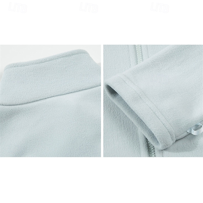 Dame Softshell jakke Turjakke Vinter utendørs Hold Varm Fleecefor Vindtett Vannavvisende 3-i-1-jakker Vinterjakke Fleecejakker Reise Svart Krystall Rosa Beige Lyseblå 2025 - $102.39 –P15