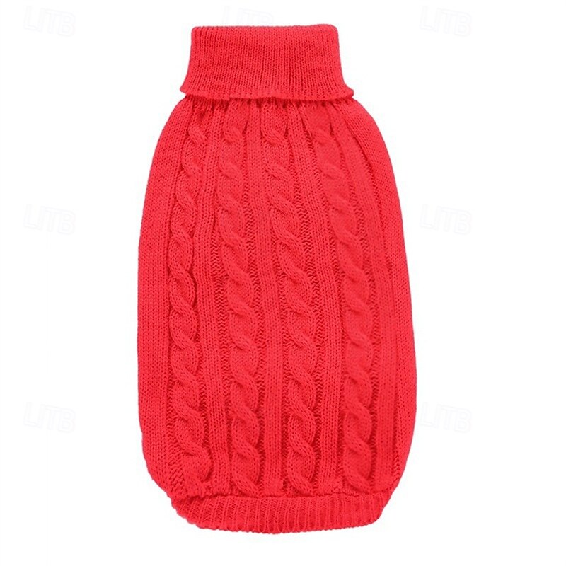 Cane Maglione Classico Inverno Caldo Di tendenza Confortevole All'aperto Abbigliamento Quotidiano Interno Abbigliamento per Cani for Piccolo Medio Grande del 2025 a $12.49 –P15