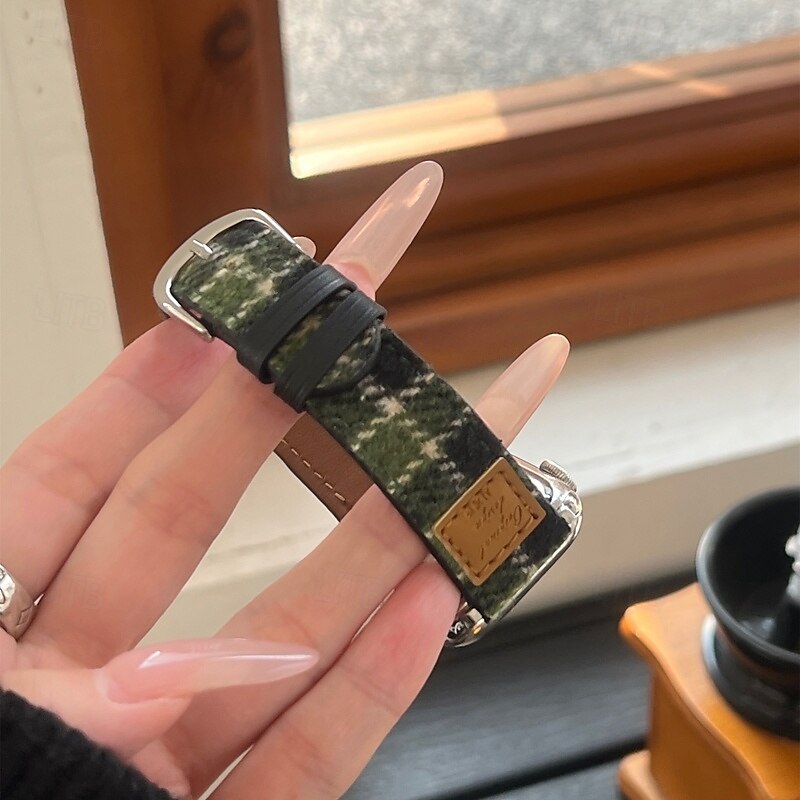 Sólová smyčka Kompatibilní s Řemínek k hodinkám Apple Watch 38 mm 40 mm 41 mm 42 mm 44 mm 45 mm 49 mm Nastavitelný PU kůže Náhradní pásek na hodinky pro iwatch Ultra 2 Series 9 8 7 SE 6 5 4 3 2 1 2025 - $20.99 –P2