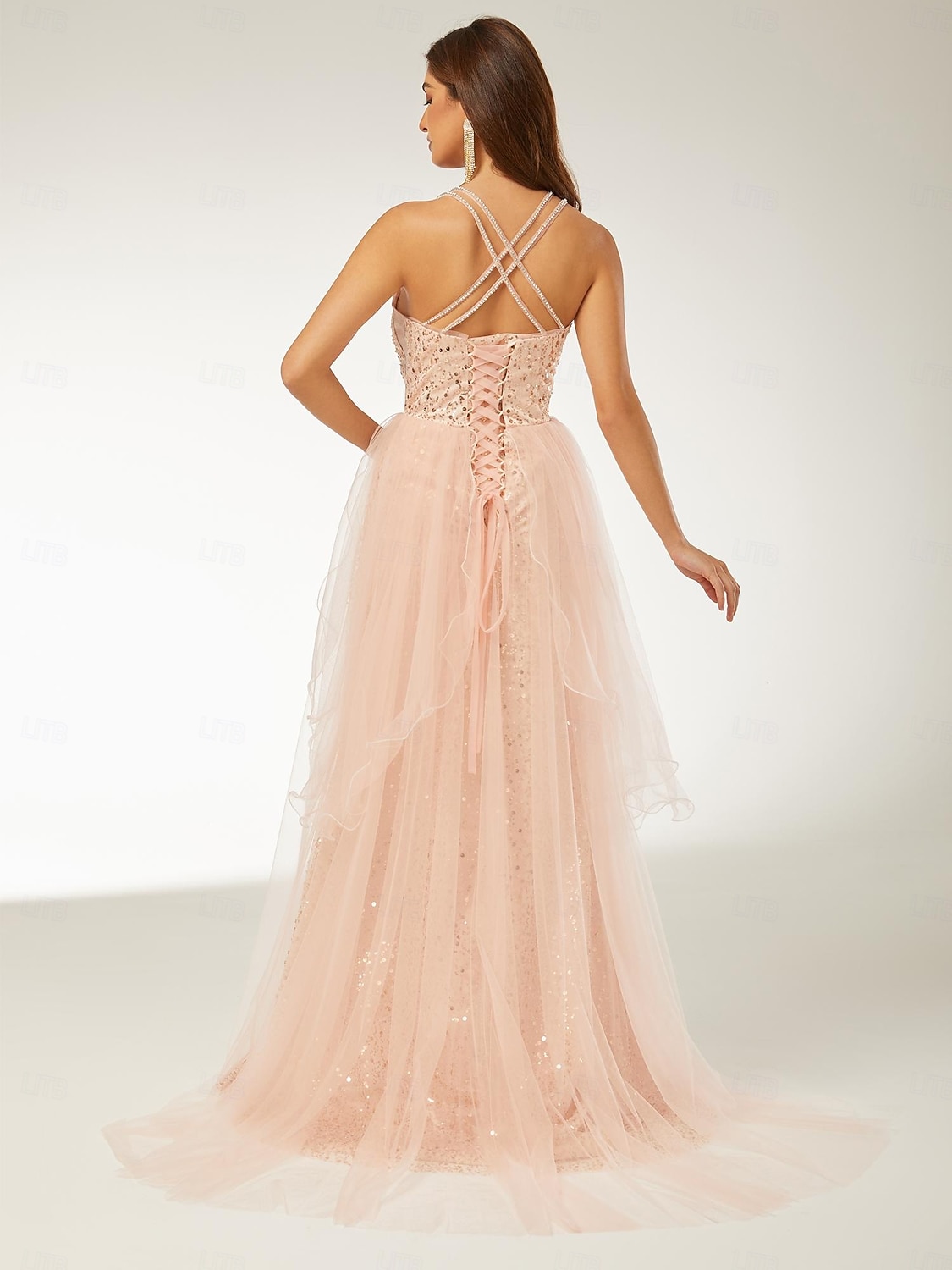 sweet 16 beach dresses Yellow Sweet 16 Dresses,Tulle Sweet 16 Dress,Unique Sweet 16 Dress,SW00023, US8 / Pink