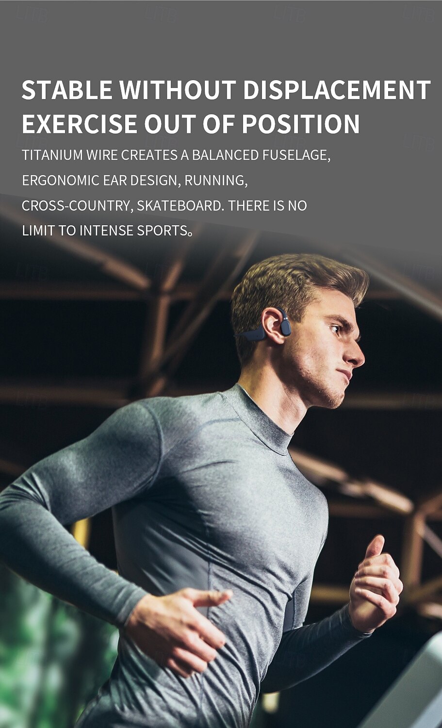 Open-Ear Wireless Earphones Air Conduction Headphones Bluetooth 5.0 with Mic Lightweight Waterproof for Running Hiking Driving Cycling 2025 - $42.99 –P3