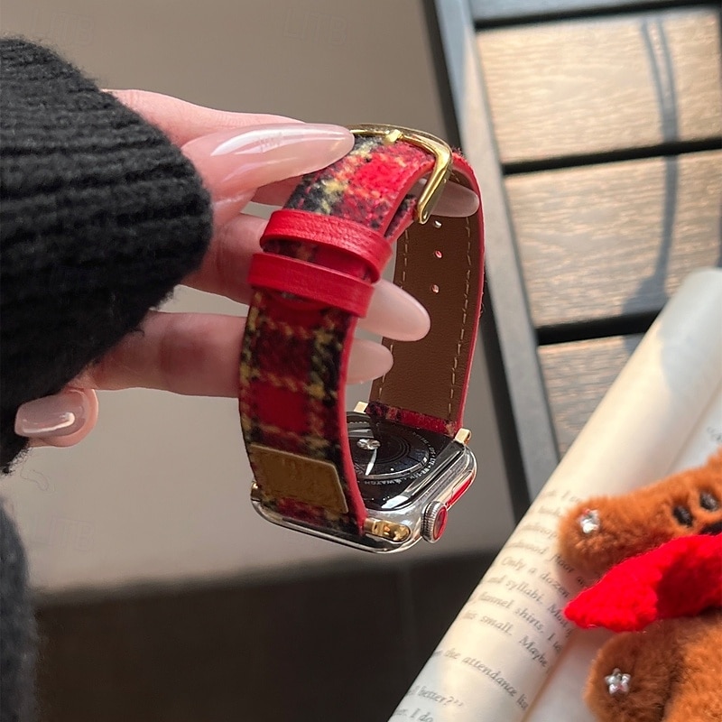 Sólová smyčka Kompatibilní s Řemínek k hodinkám Apple Watch 38 mm 40 mm 41 mm 42 mm 44 mm 45 mm 49 mm Nastavitelný PU kůže Náhradní pásek na hodinky pro iwatch Ultra 2 Series 9 8 7 SE 6 5 4 3 2 1 2025 - $20.99 –P20