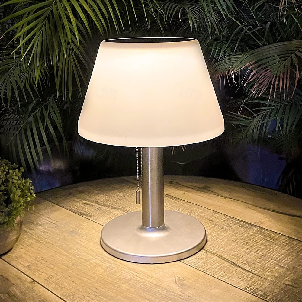 Solar Retro Desk Lamp - Waterproof Outdoor Table Floor Lamp for Bar, Garden, Terrace, Villa, Bar 2025 - $79.99 –P8