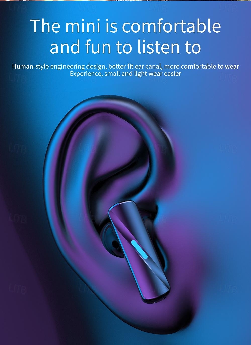 True Wireless Headphones TWS Earbuds In Ear Bluetooth 5.3 Ergonomic Design Wireless Earphones Sound Quality Providing Unparalleled Performance 2025 - $22.99 –P7