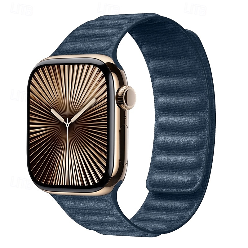 2025年 Solo Loop と互換性があります Apple Watch ウォッチバンド 38mm 40mm 41mm 42mm 44mm 45mm 49mm マグネティッククラスプ 調整可 生地 交換用時計バンド のために iwatch Ultra 2 Series 9 8 7 SE 6 5 4 3 2 1 コレクション – $18.99 –P5