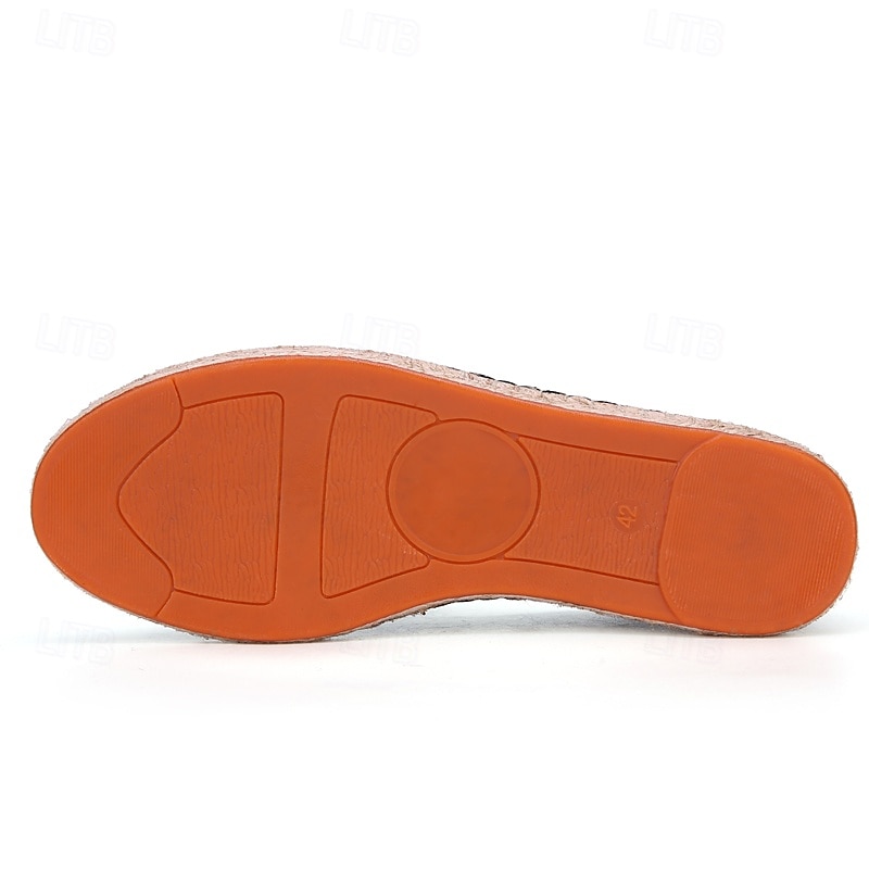 ανδρικά casual slip-on παπούτσια εσπαντρίγιας με μαλακό πάνινο επάνω μέρος και άνετη σόλα από γιούτα, τέλεια για καλοκαίρι, παραλία και καθημερινή χρήση 2025 - $34.99 –P8
