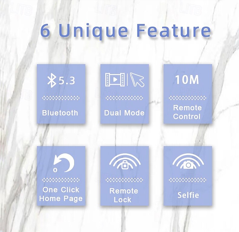 Smart Finger Ring Remote Control Novel Page Turning Shoot Mobile Phone10m Long Wireless Selfie Distance Ring Remote Controller 2025 - $18.99 –P2