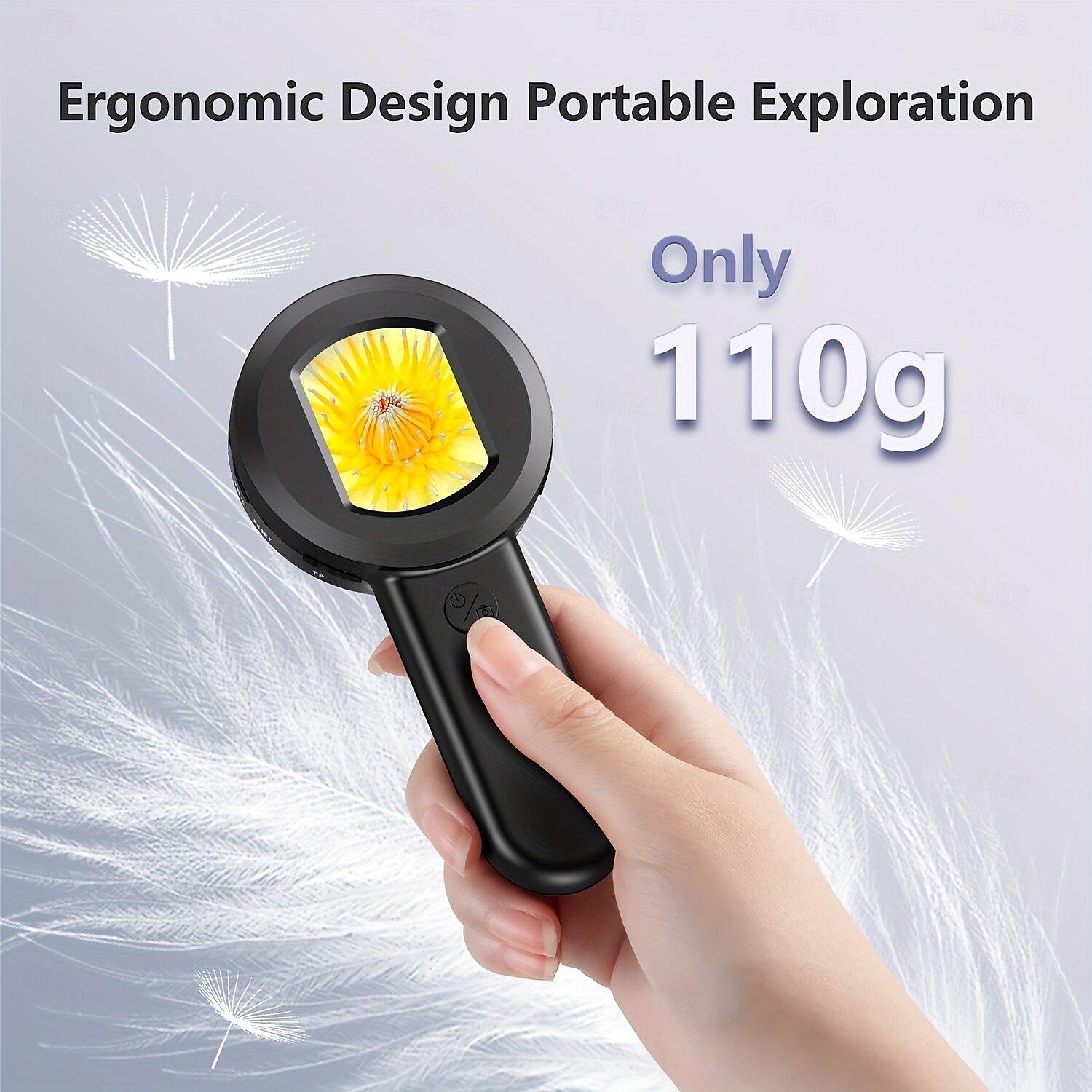 Digital Microscope 100X Coin Microscope with 2-inch Screen Magnifying Glass with Light White & UVWindows Compatible 2025 - $54.99 –P3