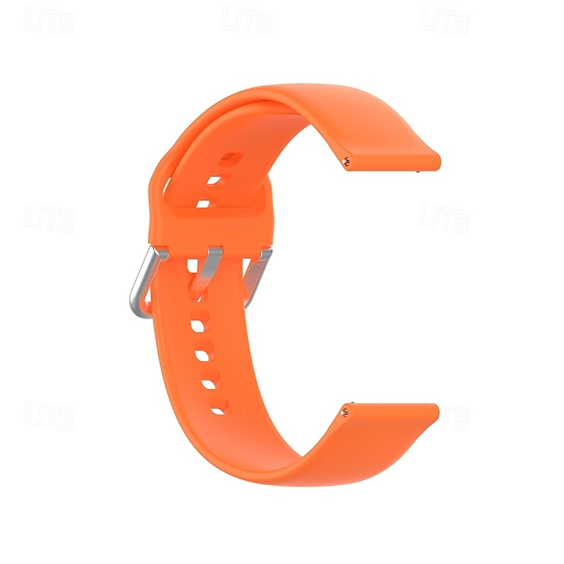 צפו בנד ל Samsung Galaxy Watch 3 45mm, Galaxy Wacth 46mm, Gear S3 Classic / Frontier, Gear 2 Neo Live סיליקוןריצה תַחֲלִיף רצועה מתכוונן רצועת ספורט צמיד 2025 - $12.99 –P5